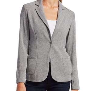 Majestic Filatures French Terry One Button Blazer